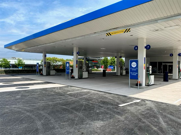 Tesco fuelling station